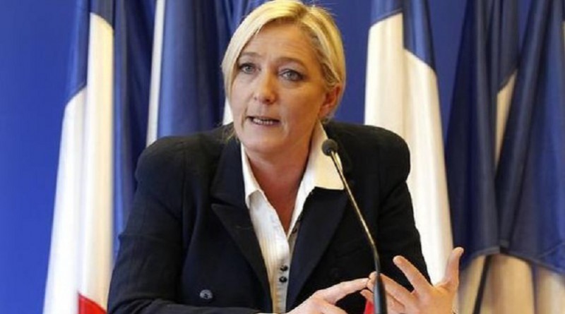 زعيمة اليمين الفرنسي المتطرف مارين لوبن