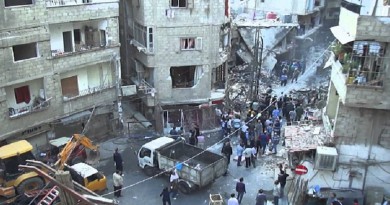 التلفزيون السوري: طفلة وراء التفجير الانتحاري بمركز الشرطة في دمشق