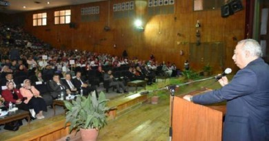 شرف وسعيد وعبد البارى يشاركون في ندوة تحت عنوان" المستقبل... ورنين الوطن" بجامعة الزقازيق