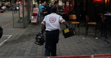 شاب فلسطيني يطعن 4 إسرائيليين في تل أبيب