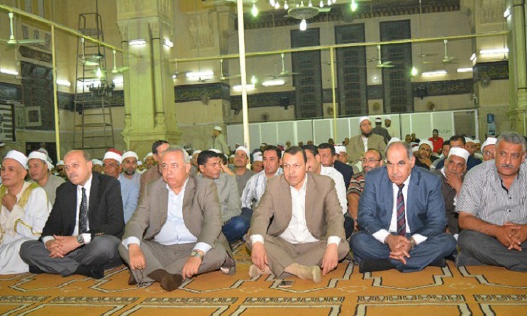 سعيد يشهد إحتفال الأوقاف بليلة النصف من شعبان بمسجد الفتح بمدينة الزقازيق