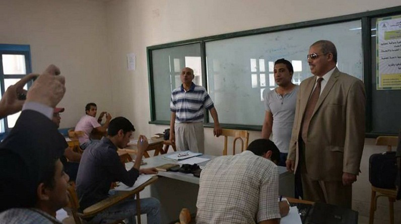 جامعة الأزهر : رئيس الجامعة يتفقد لجان امتحانات الدراسات الإسلامية