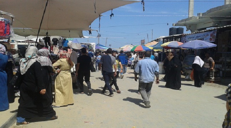 حماس: تنظيم السوق الشعبي يعكس حضارة النصيرات