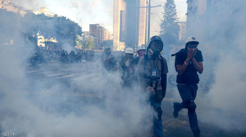 بالفيديو ... محاولة انقلاب في فنزويلا