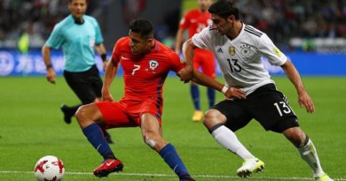 بالفيديو الصور: ألمانيا تتعادل مع تشيلي في كأس القارات