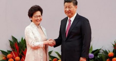 الرئيس الصيني يحذر من تحدي سلطة بكين في هونج كونج
