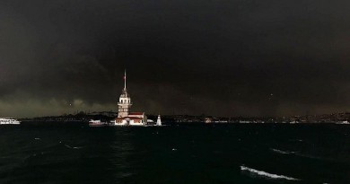 عاصفة مطرية تحل ضيفا على صيف إسطنبول