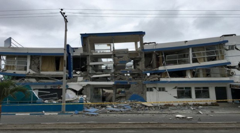 زلزال يضرب ساحل الإكوادور