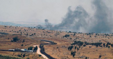 قصف اسرائيلى لموقع للجيش السوري