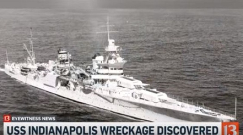 بالفيديو: اكتشاف سفينة أمريكية حملت قنبلة هيروشيما