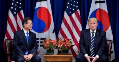 ترامب ورئيس كوريا الجنوبية يتفقان على تعزيز الدفاعات