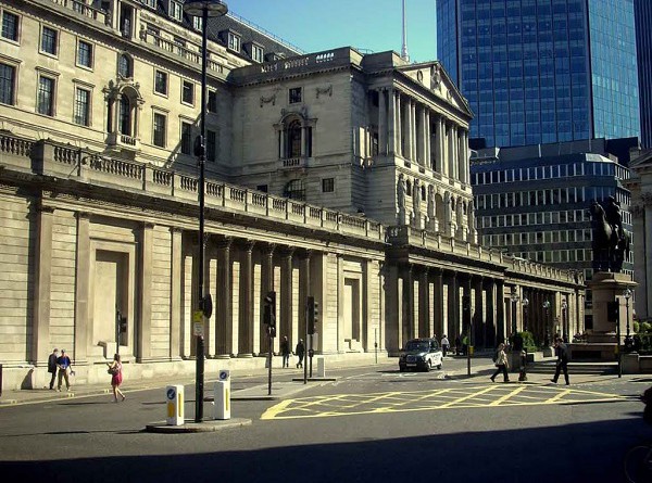 بنك إنجلترا المركزي