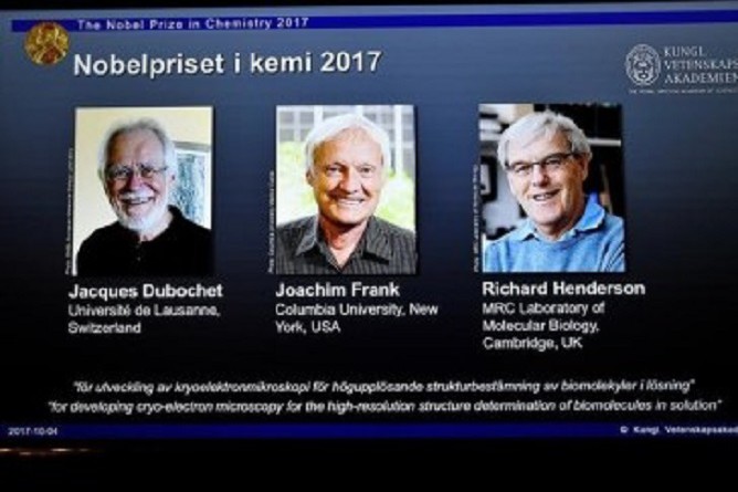 رواد المجهر يفوزون بجائزة نوبل في الكيمياء