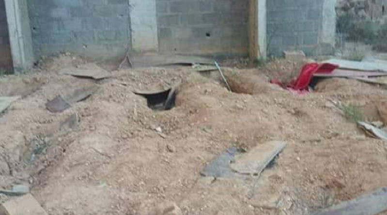 العثور على مقبرة جماعية في بنغازي