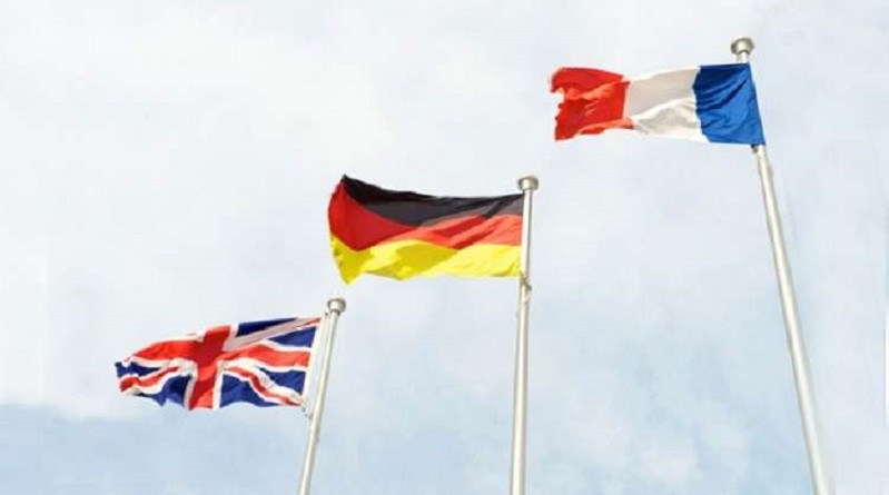 بريطانيا وألمانيا وفرنسا يعلنون تمسكهم بالاتفاق النووي مع إيران