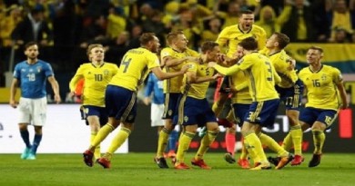 السويد تغيّب الإيطاليين عن مونديال "روسيا 2018"