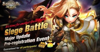 Summoners War” holds a pre-registration event for the Guild Siege Battle Update