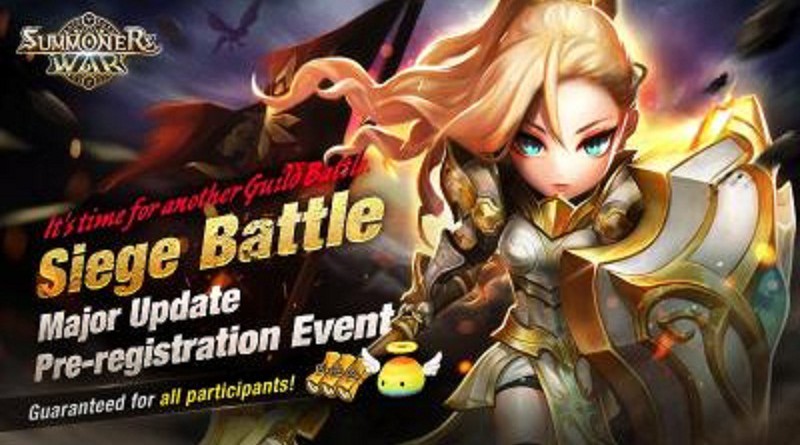 Summoners War” holds a pre-registration event for the Guild Siege Battle Update