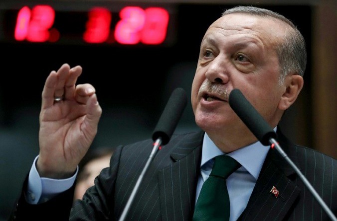 أردوغان يتهم إسرائيل بانها "دولة احتلال" تلجأ إلى "الترهيب"