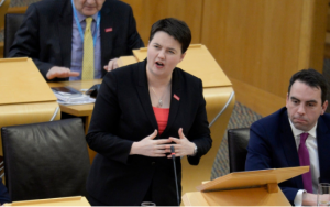 Scottish Conservative leader Ruth Davidson CREDIT: CORBIS NEWS