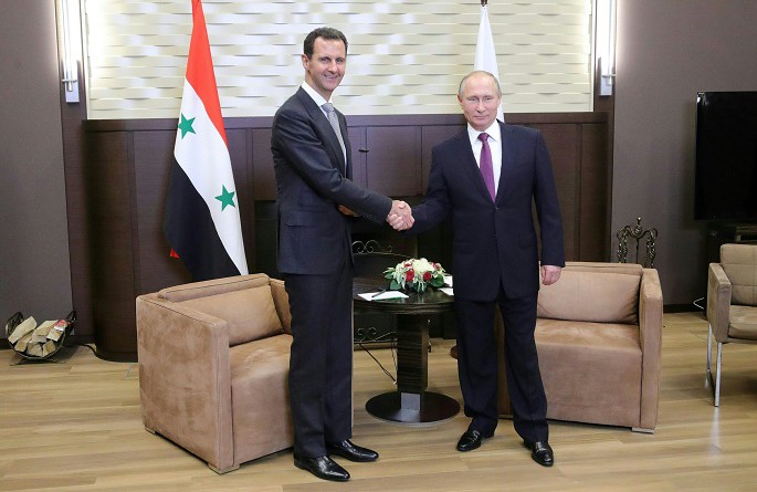 بوتين لـ"الأسد": روسيا ستستمر في دعم جهود سوريا في الدفاع عن سيادتها