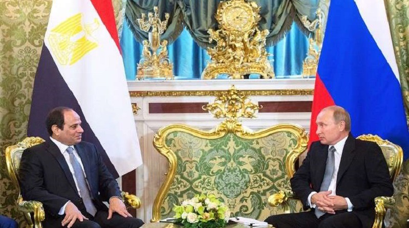 بوتين يزور مصر 11 ديسمبر لبحث الأمن في المنطقة مع السيسي