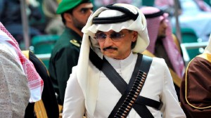 Prince Alwaleed bin Talal out in Riyadh before his imprisonment CREDIT: REUTERS
