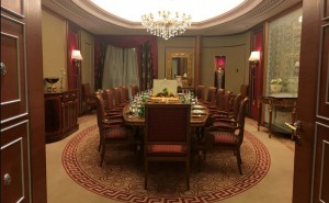 A view shows part of the suite where Saudi Arabian billionaire Prince Alwaleed bin Talal has been detained, at the Ritz-Carlton in Riyadh, Saudi Arabia  CREDIT: REUTERS