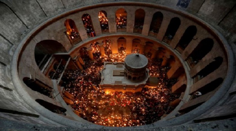 احتجاجا على ضرائب إسرائيل إغلاق كنيسة القيامة في القدس