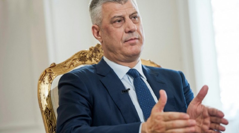 رئيس كوسوفو يتطلع إلى "اتفاق تاريخي" مع صربيا في 2018