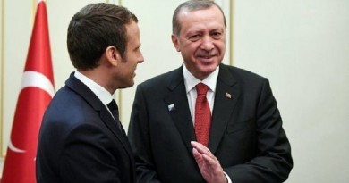 ماكرون يذكّر أردوغان: الهدنة تشمل عفرين