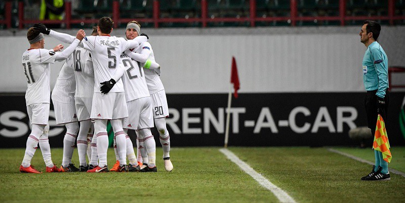 لوكوموتيف موسكو يتأهل لثمن نهائي الدوري الأوروبي