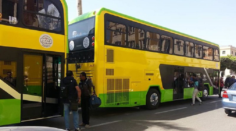 لأول مرة.. حافلات ذات طابقين في القاهرة