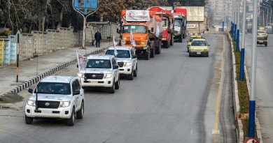الجيش التركي يستهدف قافلة المساعدات الإنسانية المتوجهة لعفرين