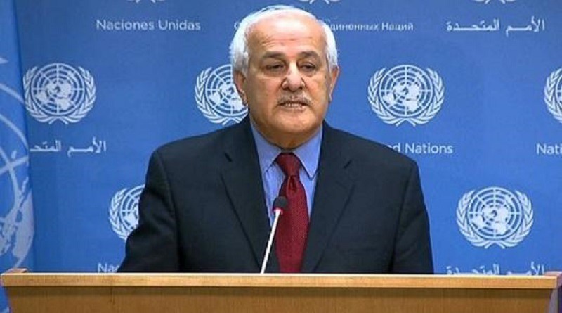 رياض منصور: المجتمع الدولي عليه مسؤوليات قانونية واضحة تجاه دولة فلسطين