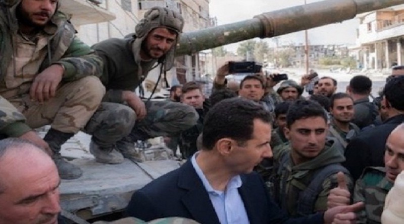 بشار يخاطب قواته: تخوضون معركة ضد الإرهاب