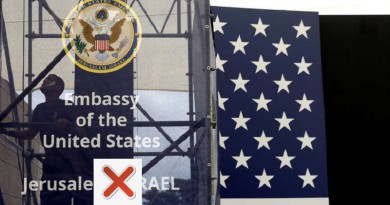العرب غافلون وامريكا تفتتح سفارتها في القدس