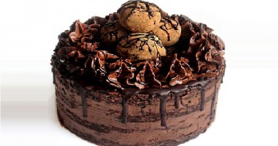 VEGAN CHOCOLATE FUDGE CAKE