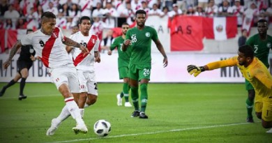 بيرو يهزم السعودية بثلاثية نظيفة استعداداً للمونديال
