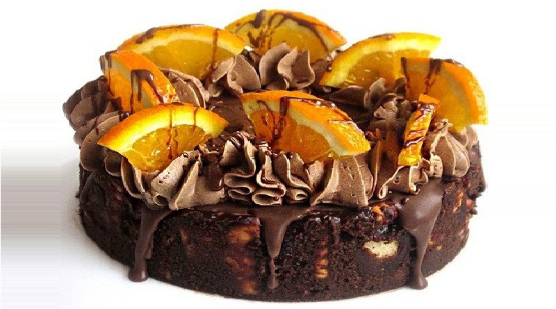 CHOCOLATE JAFFA CAKE TIFFIN