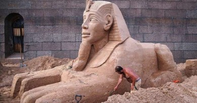 تمثال جديد لـ"أبو الهول" في الأقصر
