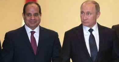 مرسوم رئاسي روسي بشأن العلاقات مع مصر