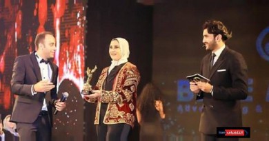 تكريم المصممة هدى بنمليح في مهرجان "الشرق الاوسط للموضة" بالقاهرة