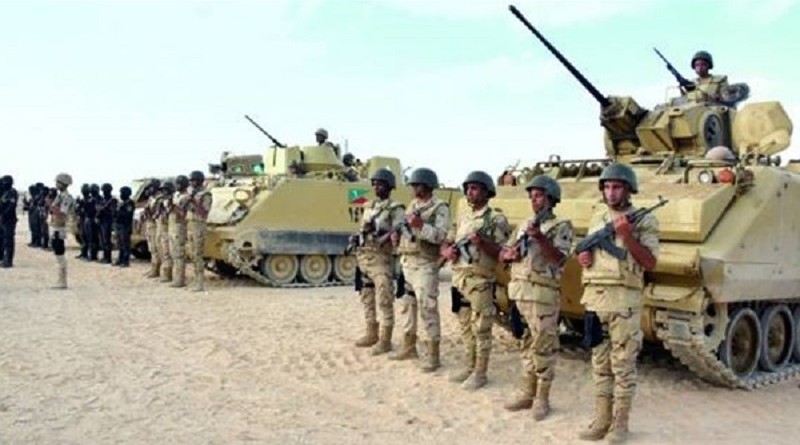 المتحدث العسكري: مقتل 7 تكفيريين في إحباط هجوم إرهابي بشمال سيناء