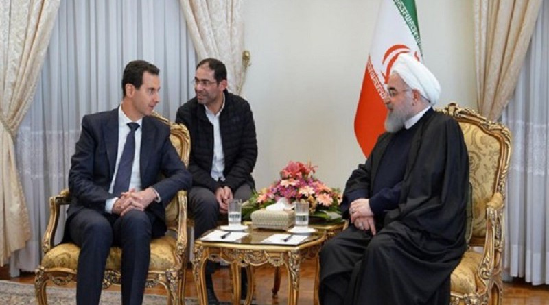 روحاني لـ"بشار الأسد": سنبقى إلى جانب سوريا كسابق عهدنا