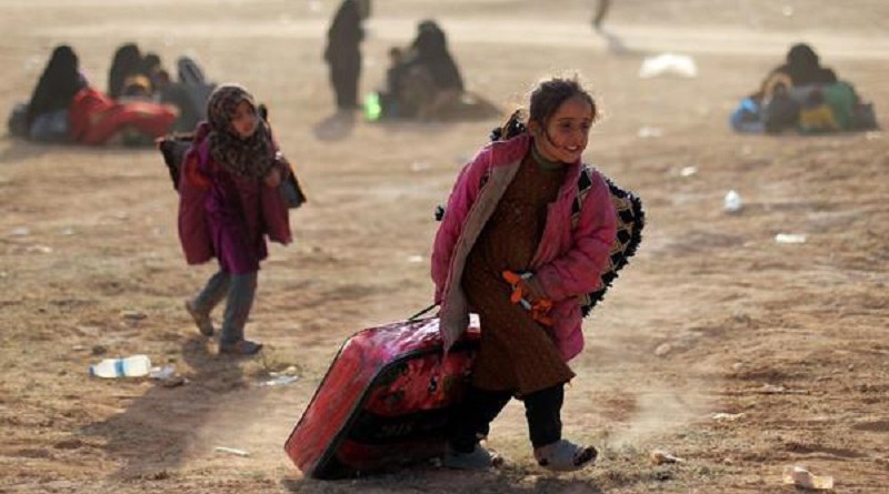 الأمم المتحدة تدفق آلاف على مخيم "الهول" جراء معركة مع "داعش"