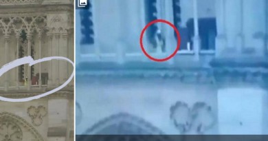 لقطة تحسم هوية الرجل بكاتدرائية نوتردام بعد "فيديو المؤامرة"