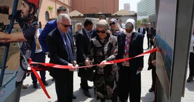 وزيرة البيئة تفتتح معرض "تحول الطاقة في ألمانيا" بالمتحف المصري