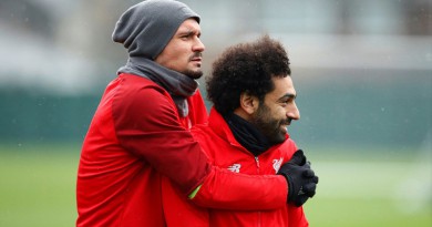 'He's okay. He just can't remember who I am!' Dejan Lovren gives injury update on 'monster' Mo Salah