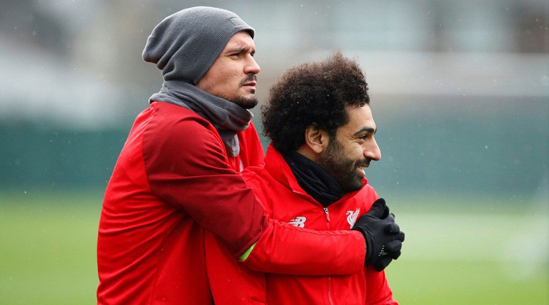'He's okay. He just can't remember who I am!' Dejan Lovren gives injury update on 'monster' Mo Salah